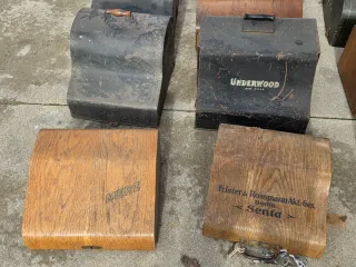 Tapas para máquinas de escribir antiguas