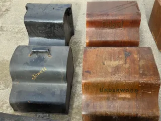 Tapas para máquinas de escribir antiguas