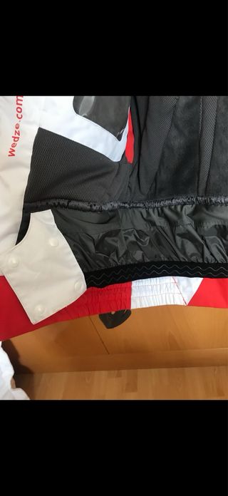 Chaqueta Esquí/Snow Talla S naranja y Blanca