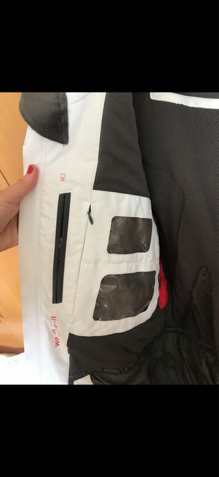 Chaqueta Esquí/Snow Talla S naranja y Blanca