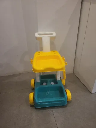 Carrito de limpieza para niños