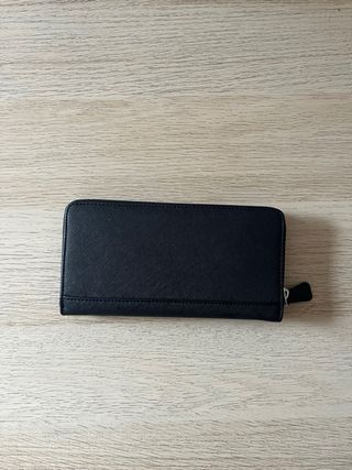 Monedero GUESS Negro Cremallera