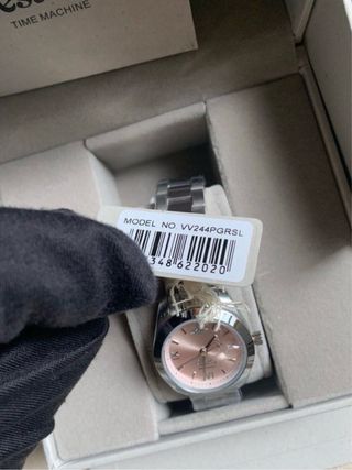 Reloj Vivienne Westwood Rosa y Plateado