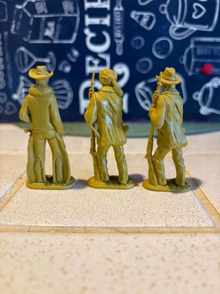 SOLDATINI IN PLASTICA TIHONFIGUREN, CONQUISTA WEST