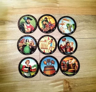 9 Sottobicchieri Kaiser Premium Birra Nuovi