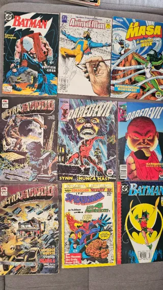 Lote 9 cómics años 80
