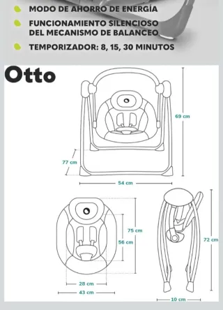 Hamaca para bebé Lionelo