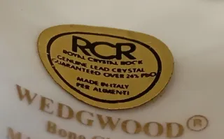 CAMPANA DE PORCELANA FINA WEDGWOOD, PATRÓN MEADOW