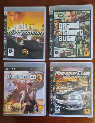 Lote 4 Juegos PS3