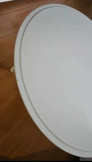 Mesa de centro blanca KRAGSTA