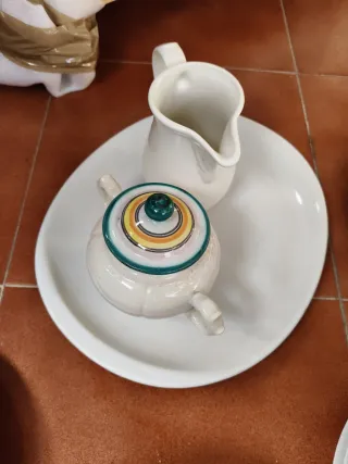 Lote Vajillas Porcelana Blanca