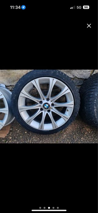 Llantas BMW Serie 5 stile166 con los 4 neumaticos