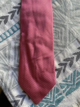 Corbata Azul 1989 Seda Italia