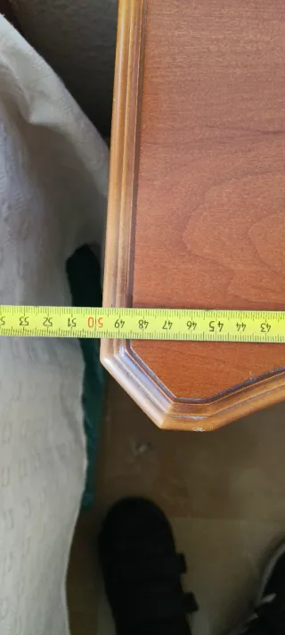 Cama Matrimonio Madera y Mesitas