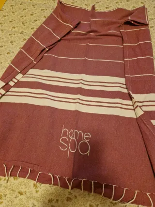 Cappello di paglia con foulard/telo