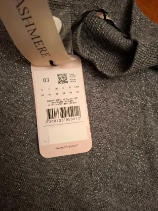 Maglioncino Oltre donna argento