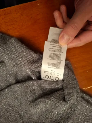 Maglioncino Oltre donna argento