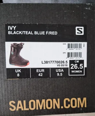 Botas Snowboard Salomon Ivy