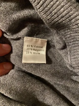 Vestido de punto Up 2 Fashion Talla S gris