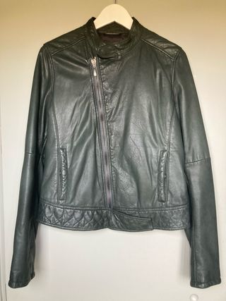 Cazadora Piel Emporio Armani Talla 42