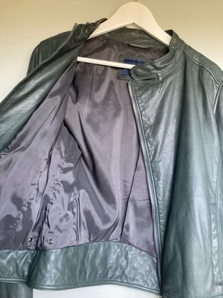 Cazadora Piel Emporio Armani Talla 42