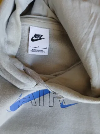 Felpa Nike Air Grigia Taglia L