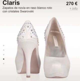 Zapatos de Novia Pura Lopez Blancos