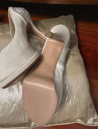 Zapatos de Novia Pura Lopez Blancos