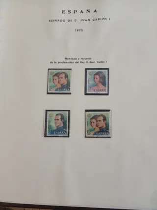 Colección Sellos España 1950-1975 Álbum