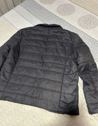 Abrigo acolchado gris Zara Talla XL Nueva