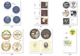 Posavasos cerveza / Beer Coasters