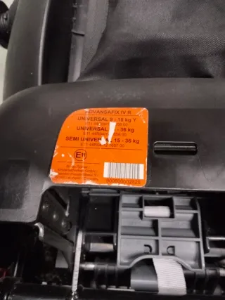 Silla de coche Britax Römer roja