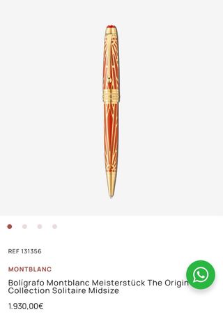 Bolígrafo Montblanc Meisterstück Solitaire