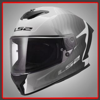 CASCO LS2 FF820 RAPID III FLOW WHITE GREY