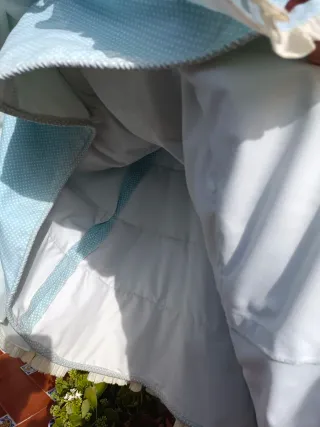 Traje Flamenca Talla 36 Azul