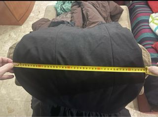 Traje de flamenca negro con lunares