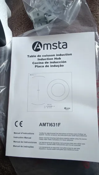 Placa de inducción 3 fuegos