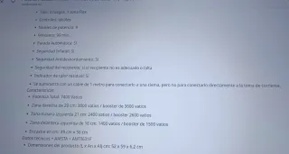 Placa de inducción 3 fuegos