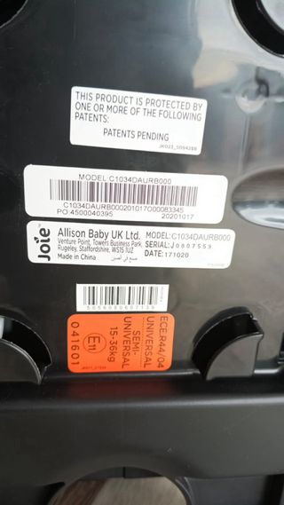 Silla coche grupo 2-3 Joie