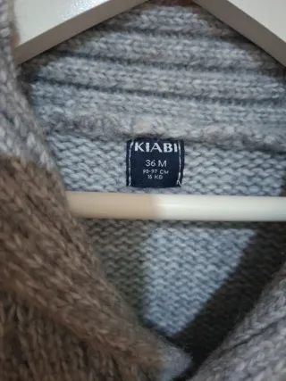 Chaqueta de punto para bebé 36 meses 90-97 cm