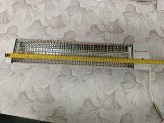 Pack 2 Calefactores Gote baño metal blanco