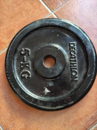 Bolsa Deporte Dunlop + Mancuerna + pesas 5kg