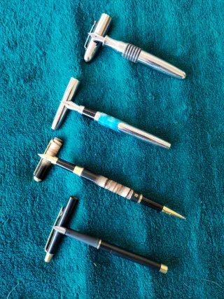 Set di 4 penne stilografiche