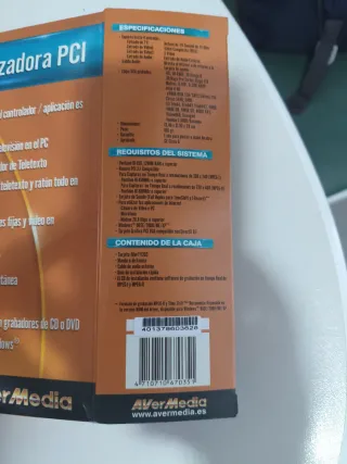 AVerMedia AVerTV 203 Tarjeta Sintonizadora PCI