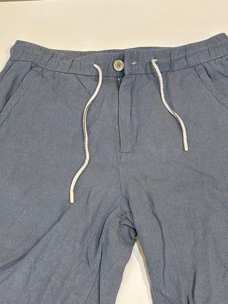 Lote 2 Bermudas Zara Hombre Beige-Azul URGE VENDER