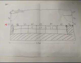 Cocina completa:campana, fregadero, horno, fogones