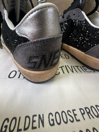 Golden Goose Ball Star Talla 38 Mujer Negras