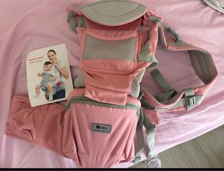 Mochila Portabebés Rosa