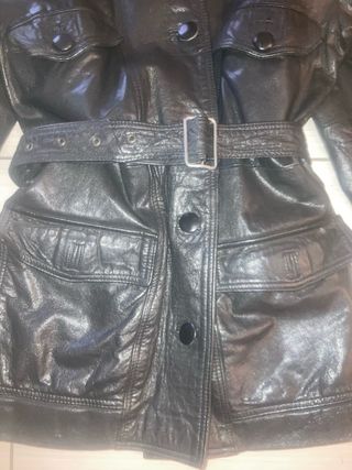Giacca in vera pelle vintage