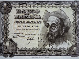 Billete 1 PTA España 19 Nov 1951 SC.